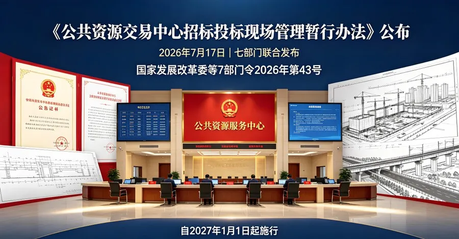 7部门新规倒计时，2027年1月1日AI评标强制执行？